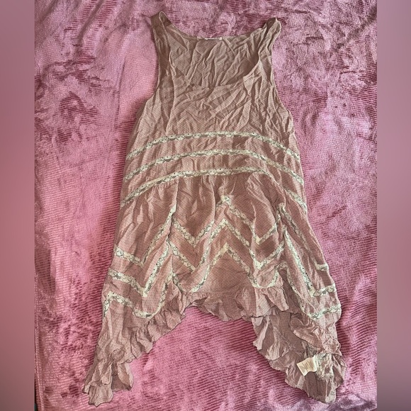 Free People dusty rose trapeze - Picture 1 of 3